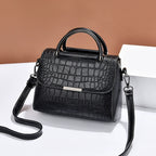 Bags Women's Bags 2025 New Personalized Stone Pattern Shoulder Bags Fashionable Retro Large Capacity Handbags Dropshipping