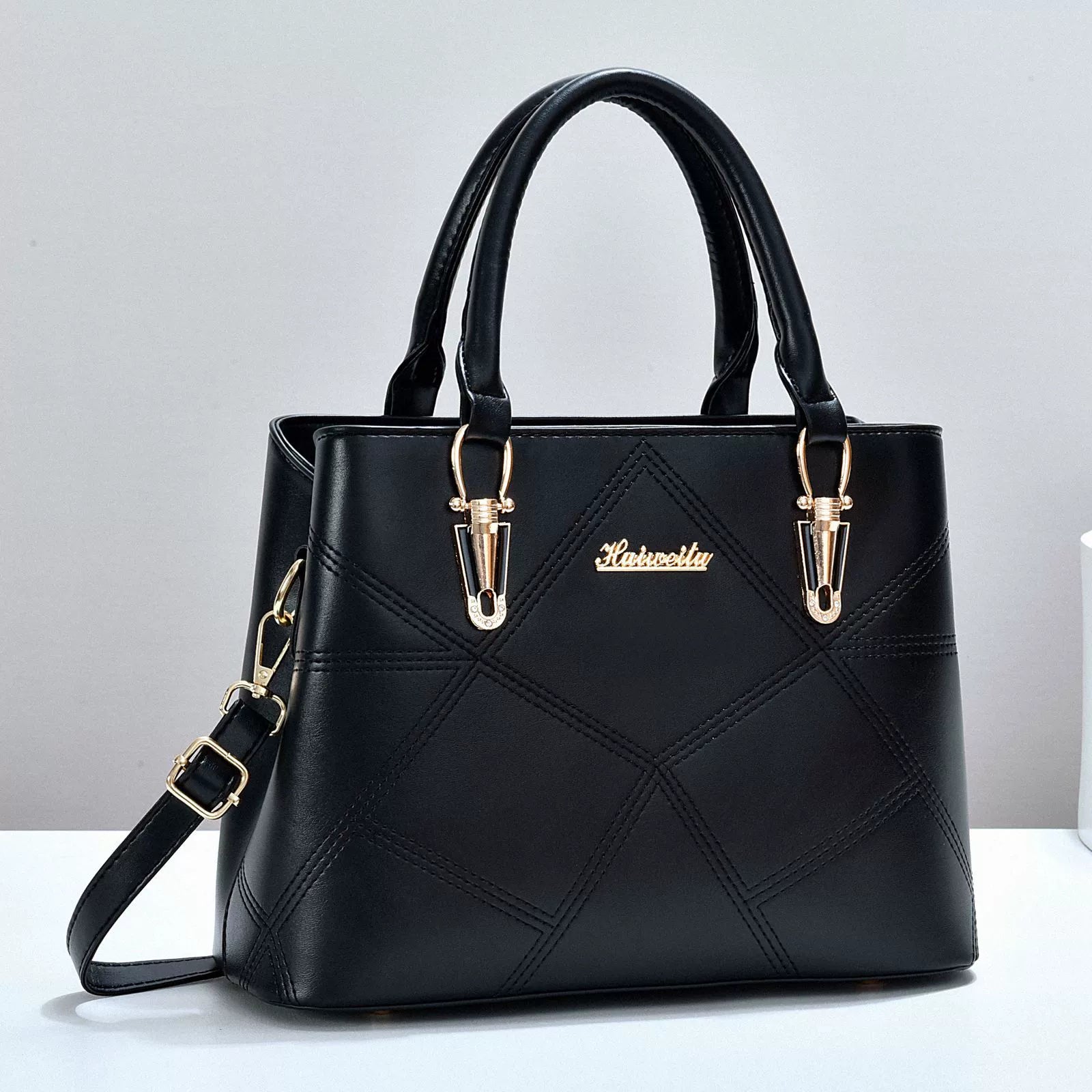 Large-Capacity Handbag Handbag Classic Women's Bag Shoulder Crossbody Bag Fashionable High-End Bag Bag