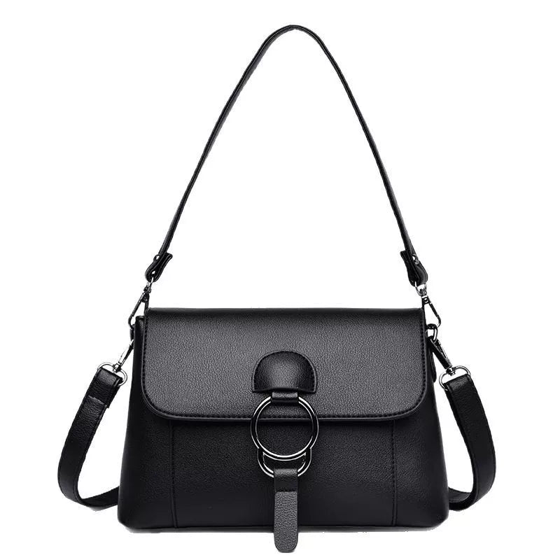 2025 New Spring and Summer Middle-aged Mother Women's Large Capacity Crossbody Bag Casual Shoulder Bag