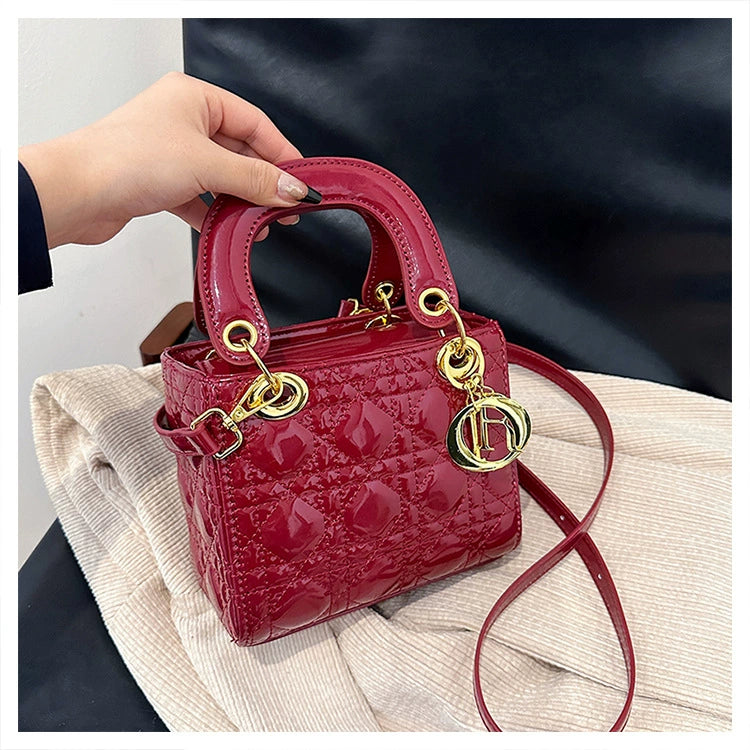 Cross-Border Light Luxury Chanel-Style Trendy Bag for Women 2025 New Quilted Handbag Small Square Bag with Elegant Temperament Single Shoulder Crossbody Bag