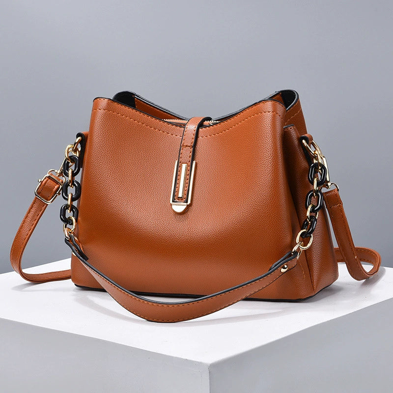 [Shichen Women's Bag] Bag Women's 2025 New Casual Shell Small Bag Fashion Casual Shoulder Crossbody Bag Dropshipping