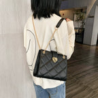 Red Bag Women's 2024 New Fashionable Shoulder Bag Large Capacity Wedding Bag Wedding Bridesmaid Bride Tote Bag