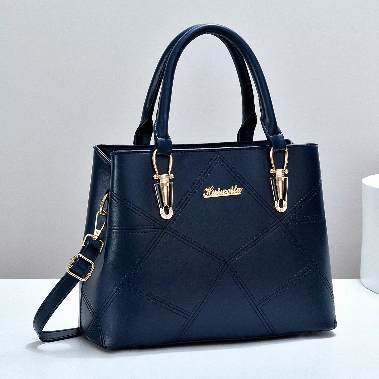 Large-Capacity Handbag Handbag Classic Women's Bag Shoulder Crossbody Bag Fashionable High-End Bag Bag