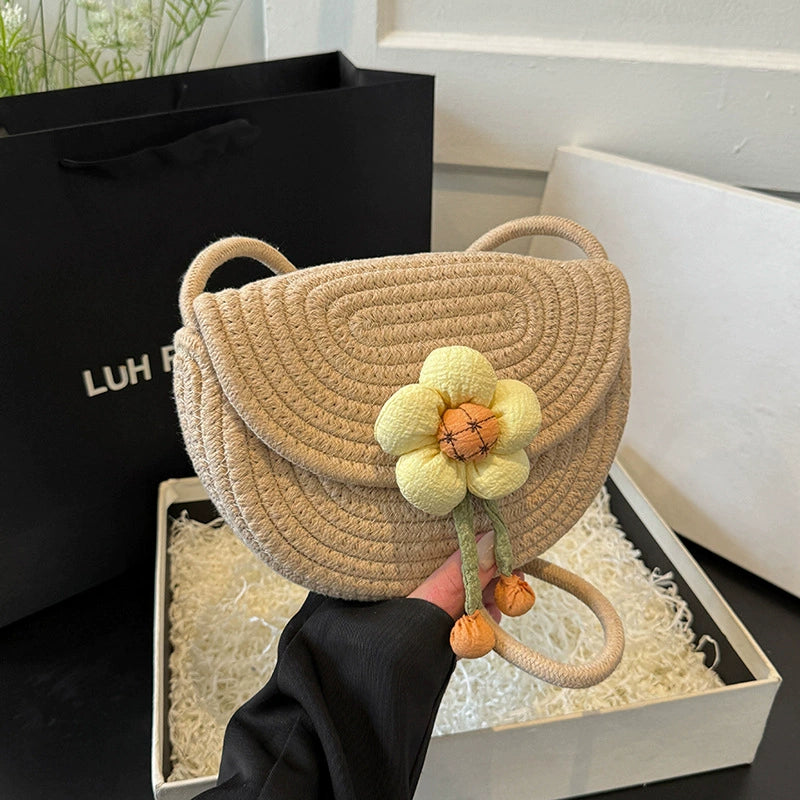 Fashion Simple Crossbody Bag 2024 Spring New Fashion Casual Bucket Bag Fashionable Single Shoulder Bag Simple Crossbody Bag