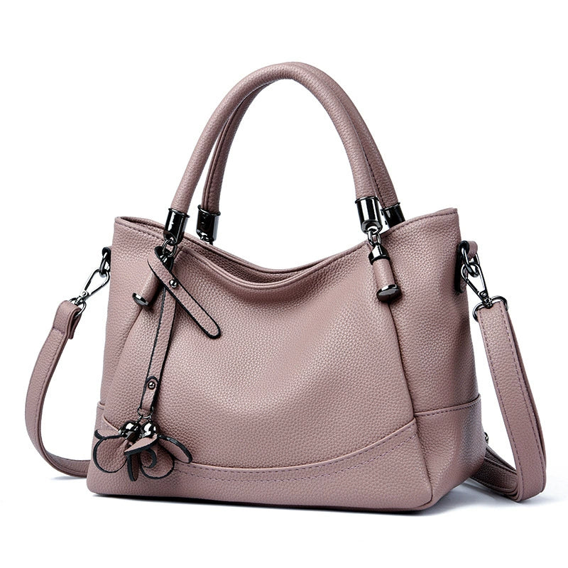 Handbag for Women, Cross-Border, High-End, Versatile, Suitable for Commuting, Shoulder Bag, Crossbody Bag, Soft Leather, Fashionable, Casual, Trendy Women's Handbag