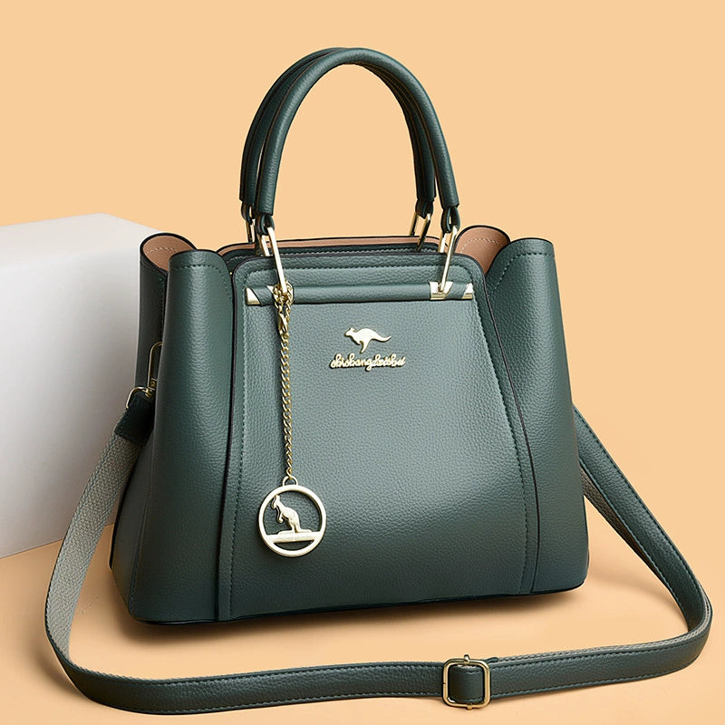 Handbag New Style Women's Bag Crossbody Bag Shoulder Bag Fashionable and Elegant Ladies Tote Bag European and American Style Wholesale