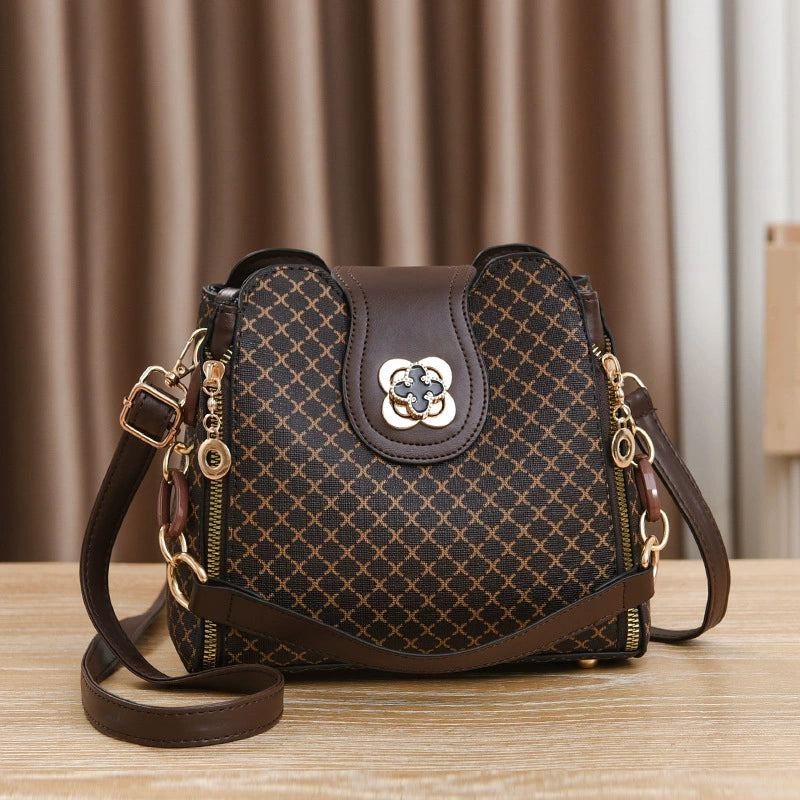 [Live Recommendation] Bag Women's 2025 New Fashion Small Bag Korean Style Casual Casual Shoulder Crossbody Bag Dropshipping