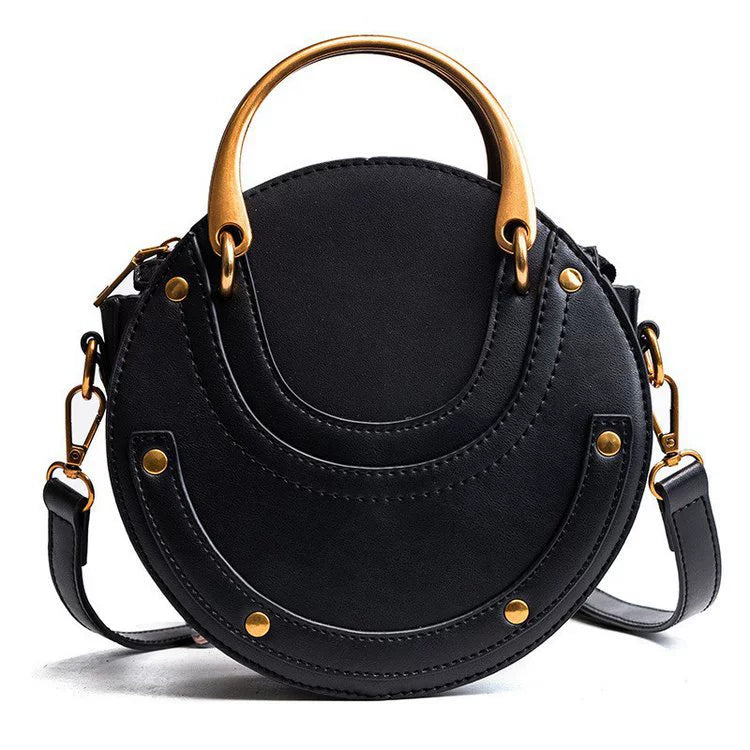 2022 Summer New Shoulder Bag Frosted Zipper Popular Bag Foreign Trade Women's Small Round Bag Popular Women's Bag