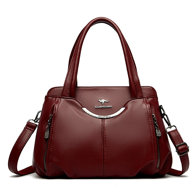 New 2026 Women's Crossbody Bag, Large Capacity, Suitable for Middle-Aged Women and Mothers, Shoulder Bag, Women's Cross-Border Trade