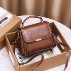 Small Bag for Women 2025 New Spring Satchel Small Square Bag Korean Style Retro Women's Bag Wholesale Large Capacity Douyin Shoulder Bag