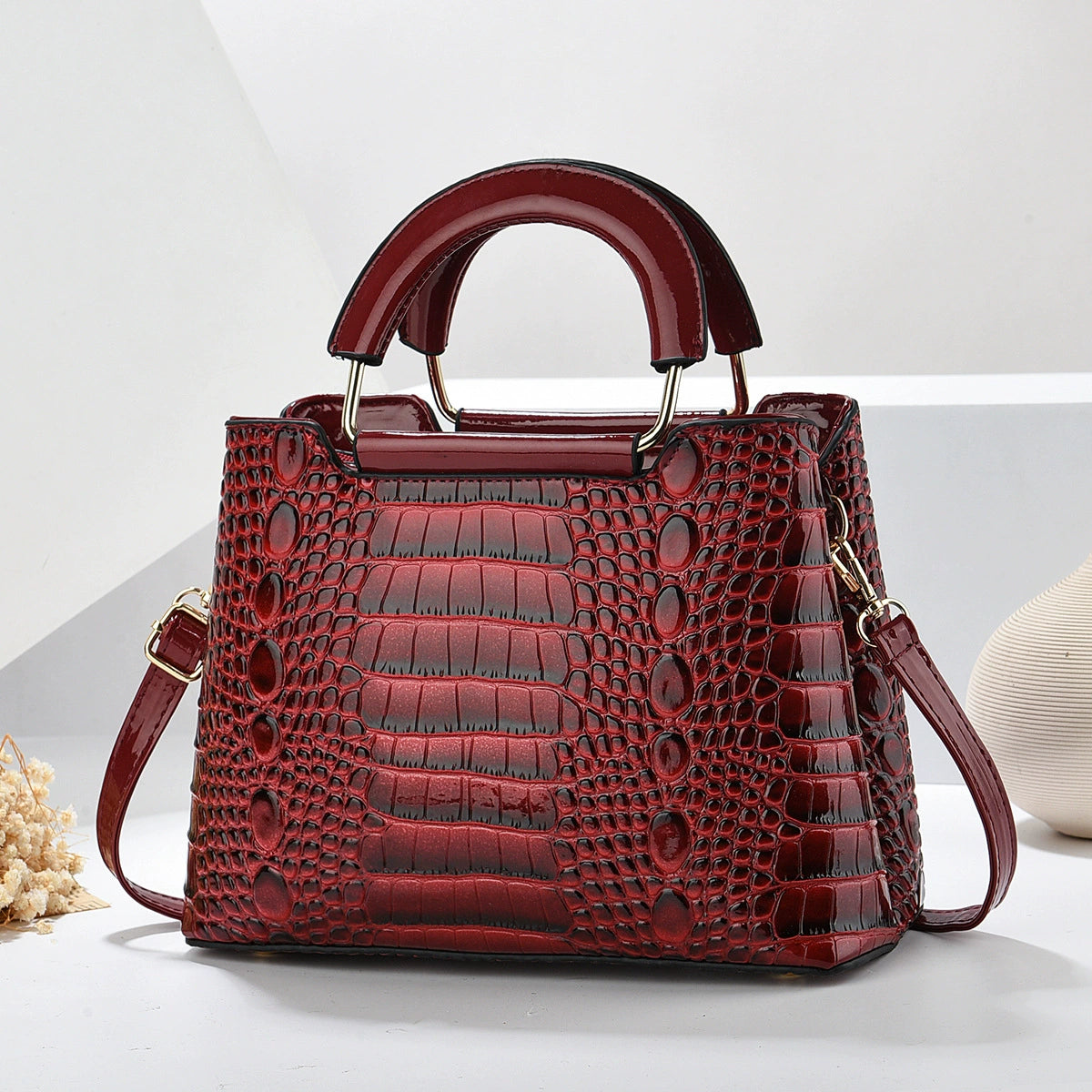Popular Manufacturer 2025 Foreign Trade Summer Versatile Fashion Handbag Women's Shoulder Crossbody Bag Large Bag Popular New Style Ladies